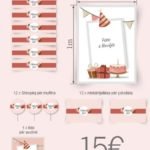 Set dekorues për ditëlindje